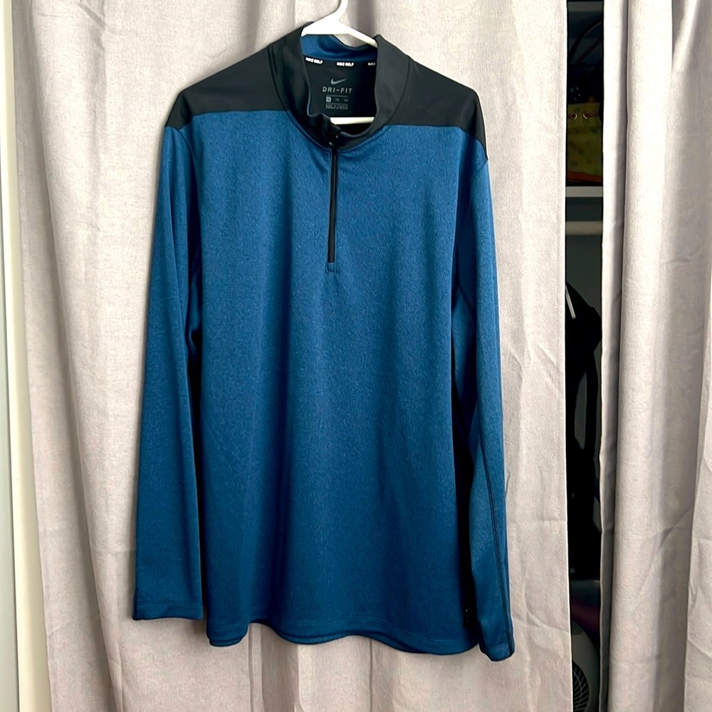 EUC Men’s Long Sleeve Quarter zip Golf Pullover